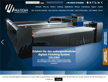Tablet Screenshot of multicam.de