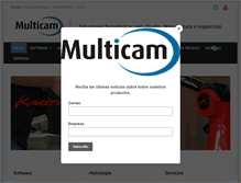 Tablet Screenshot of multicam.com.ar